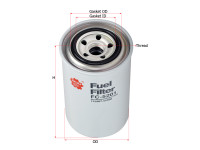 как выглядит sakura фильтр топливный fc5201 на фото