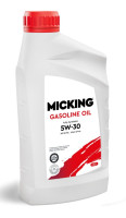 как выглядит масло моторное micking gasoline oil mg1 5w30 sp 1л на фото