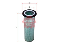 как выглядит sakura фильтр воздушный a5624 на фото