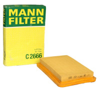 как выглядит mann фильтр воздушный c2666 на фото