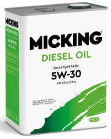 как выглядит масло моторное micking diesel oil pro2 5w30 4л на фото